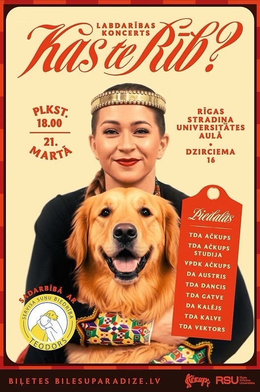 Labdarības koncerts ''Kas te rīb?''